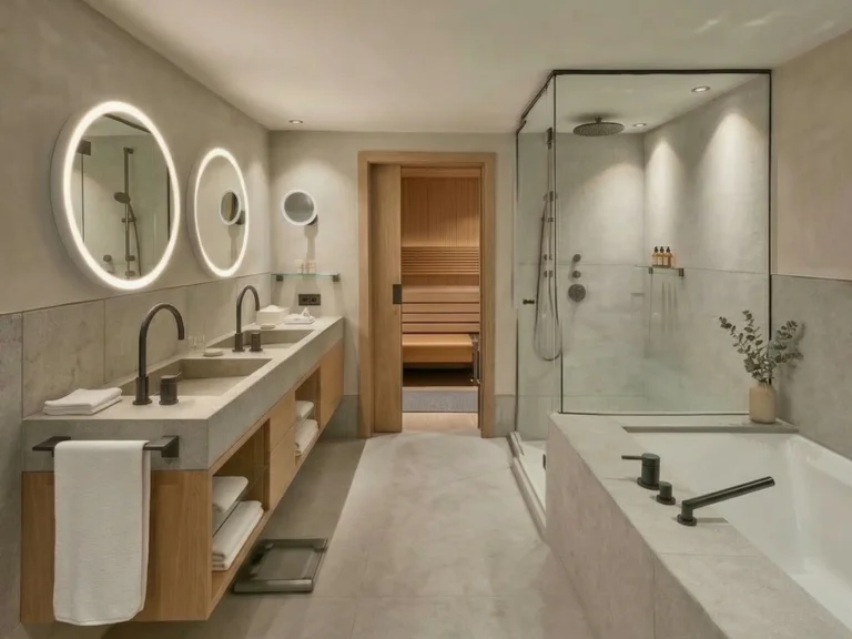 Bagno di una villa privata