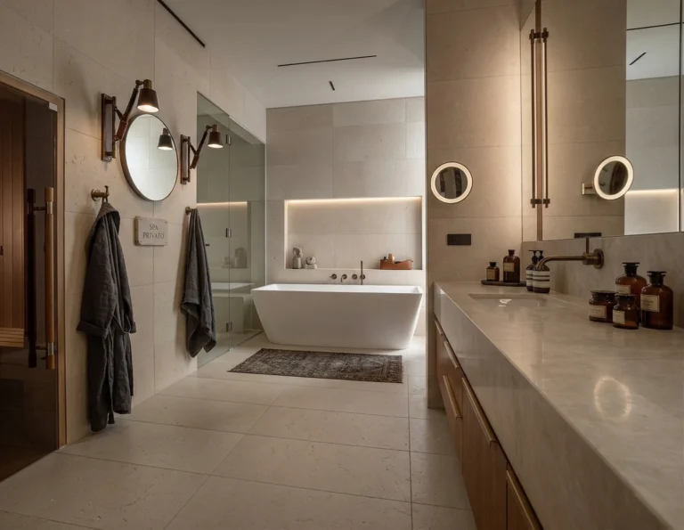 Bagno di una villa privata