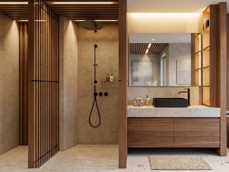 Bagno di una villa privata