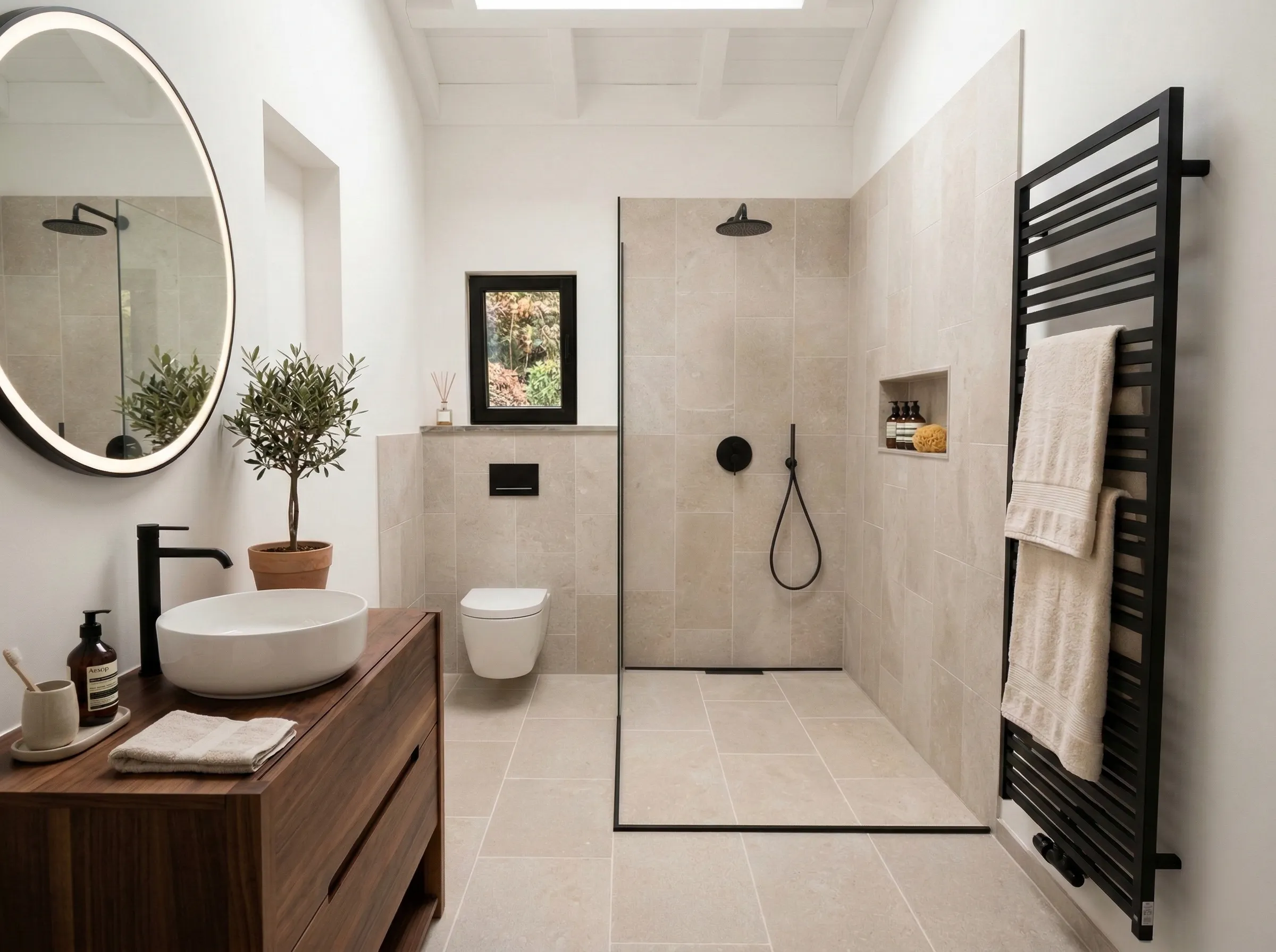 Bagno di una villa privata