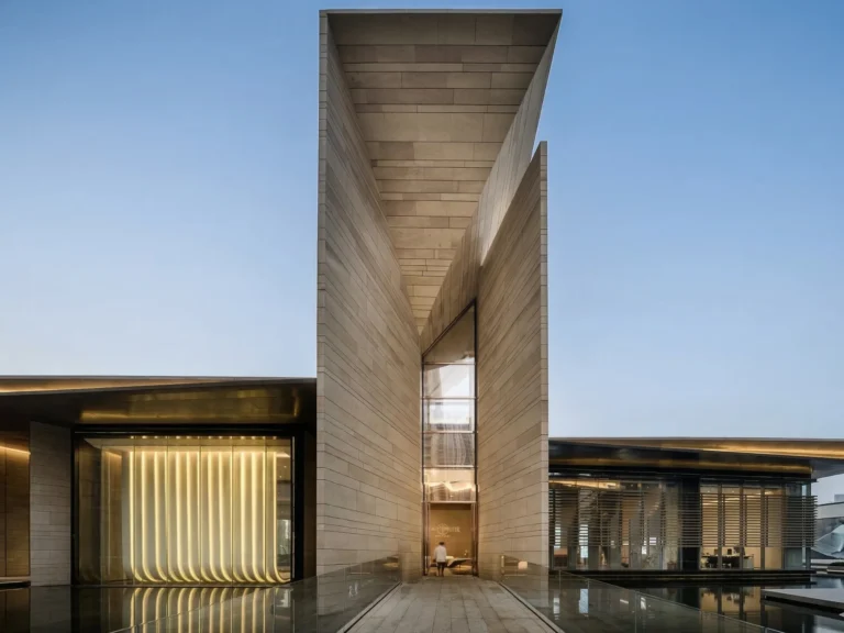 Light Waterfall Sales Center