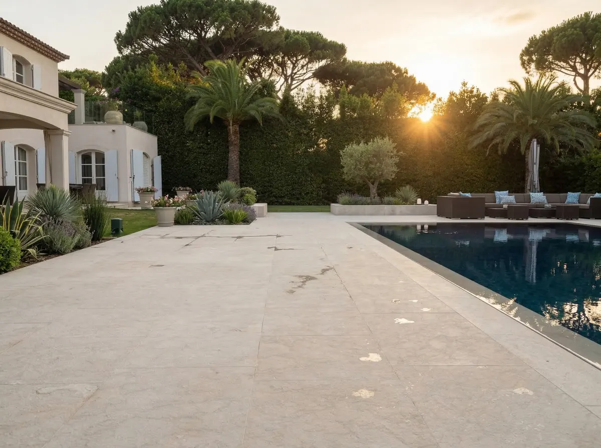 Francia pasubio beige flamed pool (2)