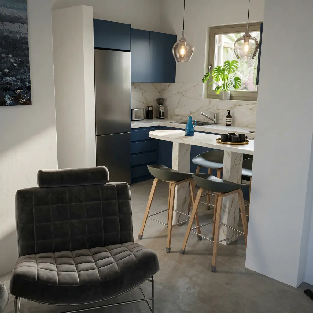 Greece Olivo Sandblasted brushed floor (2b)