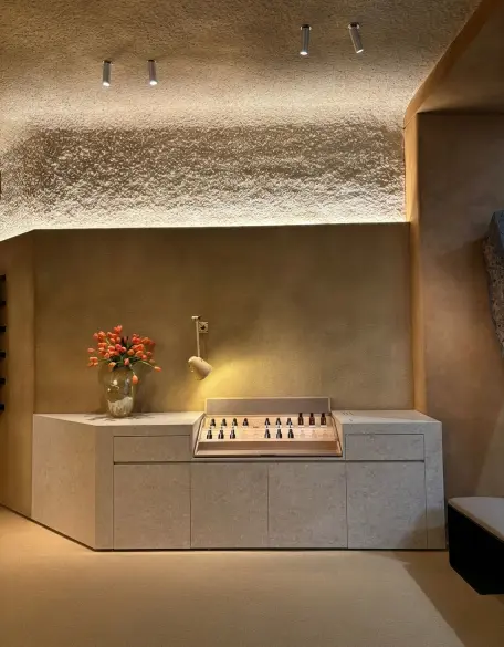 Store in Grolla Beige honed desk (4)