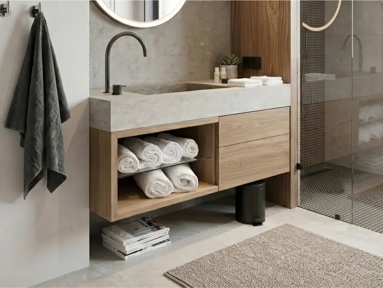 sink in olivo sand and brushed 3